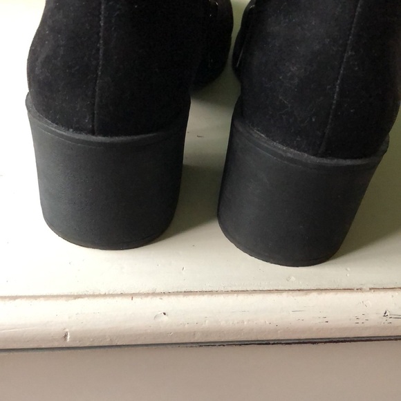 Divided Suede Ankle Boots black - Picture 2 of 4